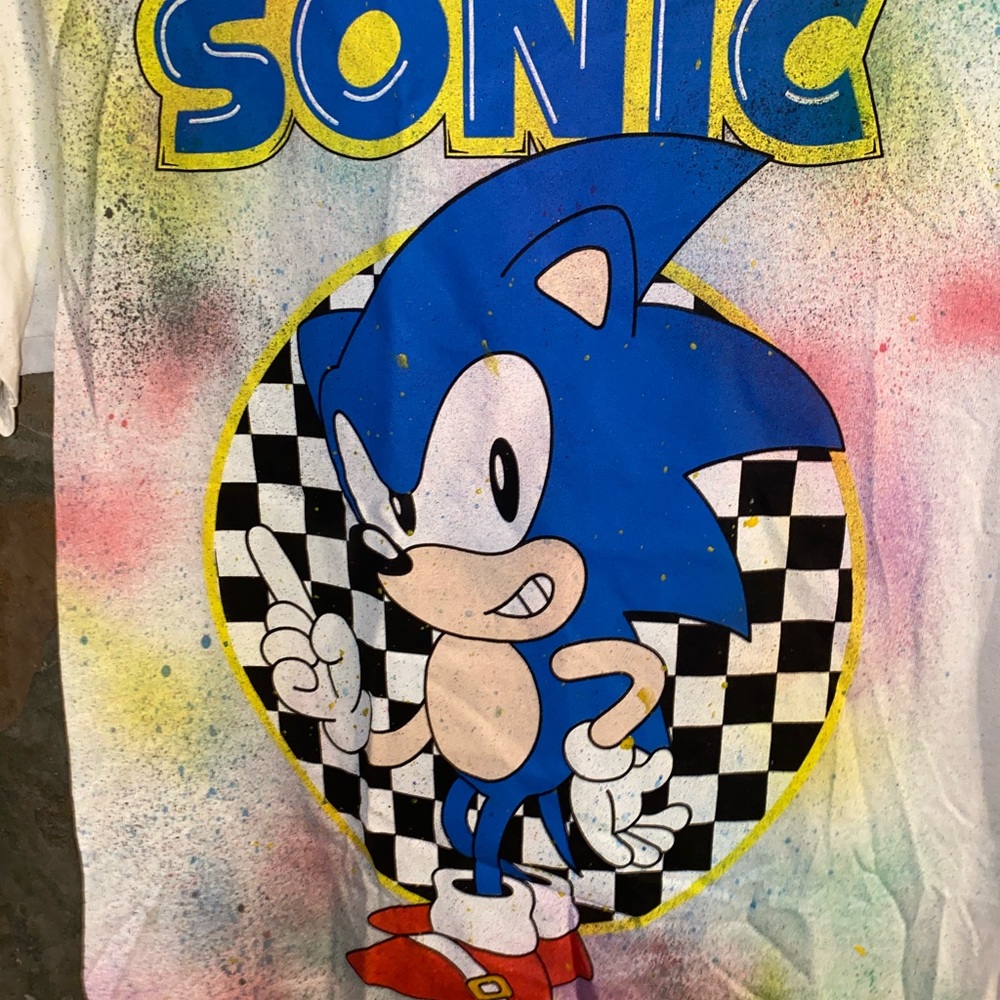 Sonic hedge hog never worn